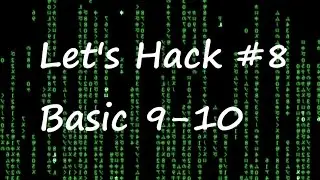 Let's Hack #8 | Hacken Lernen Deutsch | Basic  9-10