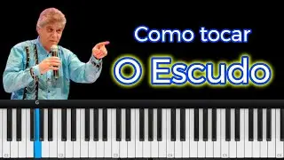 Como tocar o escudo no teclado - voz da verdade - com cifra