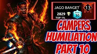 🎭HUMILIATION OF campers🌈part 10 | Shadow Fight Arena HUMILIATING CAMPERS ft. Jago banget & hellfire🤢