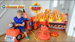 Fireman Sam Episode Compilation Fire Rescue Ball Pit Fun Feuerwehrmann Sam
