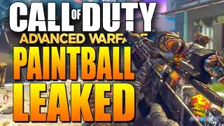 Call of Duty: Advanced Warfare PAINTBALL MODE, ZOMBIES, DNA BOMB, + GUN CAMOS! (BO2)