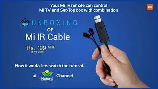 Mi IR Cable Unboxing and Tutorial