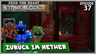 Wir sind zur&uuml;ck in der Nether Festung #37 ⛏️Minecraft  FTB Stoneblock 3 💎 Lets Play Deutsch