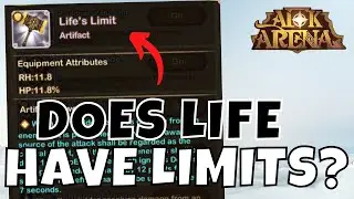 LOOKING AT THE TANKING ARTIFACTS! [AFK ARENA]