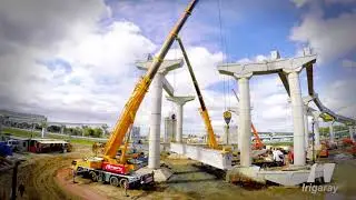 Irigaray Guindastes - I&ccedil;amento de Vigas 127t