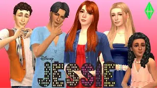 Jessie, Luke, Emma, Ravi and Zuri [Jessie]: Create a Sim I Sims 4