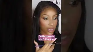 Selfish people don&rsquo;t like you #storytime #grwm #makeuptutorial #selfimprovement