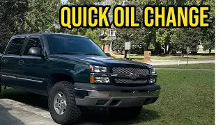 Silverado 5.3 Oil Change | 2005 Silverado Z71 5.3 Vortec V2.0