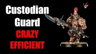Custodian Guard in 10th Edition Unit Review + Tactics - The MOST EFFICENT Infantry