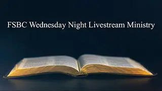 Wed. Night 1-14-26 Bro. Jeremy Smith Preaching