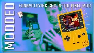 FUNNYPLAYING GBC RETRO PIXLE 2.0 NEW IPS MOD