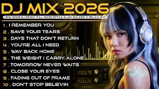 Best Dj Remix Collection 2026 | Alan Walker Style Full Album 2026 #EDM #chill #remixsong