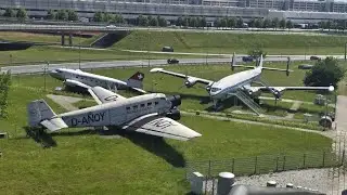 Historical airplanes at MUNICH AIRPORT ✈️ | Super Constellation, Ju-52 and DC-3!|ElixPilot Aviation