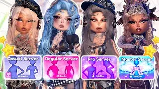 WINNING in *EVERY* Type of Server - Dress to Impress Challenge