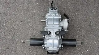 Gearbox assembly for crawler dumper 6F+2R