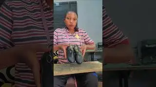 School shoes #femaleshoemaker #shoemakingtutorial #shoemaker #patternmaking