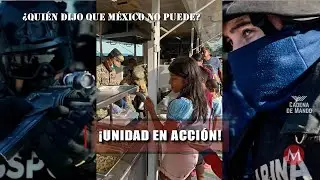Unidad en acción | Ejército, Marina y SSPC refuerzan la seguridad nacional