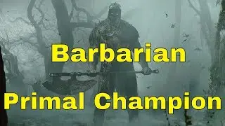 D&D (5e): Primal Champion (Barbarian)