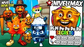 Conseguí LAS NUEVAS EVOLUCIONES de BRAINROT EVOLUTION (Frappochino, Thanksgiving Combinasion, etc)