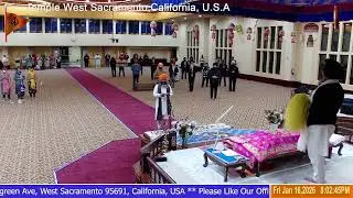 🔴 Live  Sikh Temple West Sac, CA, USA  Jan 16  2026