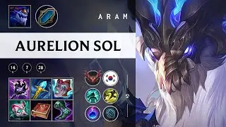 Aurelion Sol ARAM - KR Grandmaster Patch 25.24