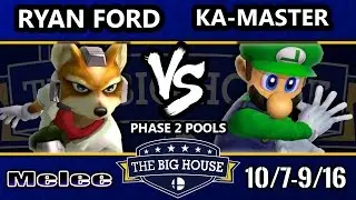 TBH6 SSBM - Ryan Ford (Fox) Vs. Ka-Master (Luigi) - Smash Melee Pools