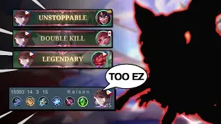 Godly Gusion thought this was gonna be an ez game cuz I picked this mage | Mobile Legends