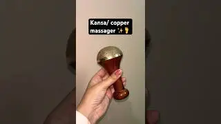 🦶Kansa wand | kansa/copper massager ancient massage tool #finditonamazon #ytshorts #massager #foot