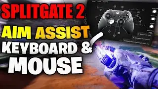 How to GET AIM ASSIST on Keyboard and Mouse in Splitgate 2 | BROKEN