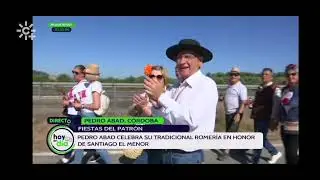 Haciendo el camino Romeria de Santiago el Menor, Pedro Abad