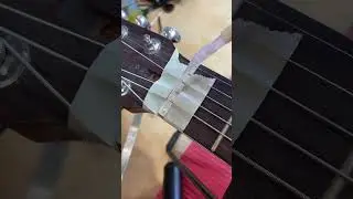 When nut slot too low,you can&hellip; @monkeydiyguitarlab