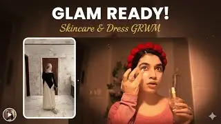 Glam ready ✨️  skincare,  hijabi modesty  dress #urdu #hindi #pakistan #india #modesty #hijab 