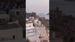Santorini Sunset Craziness | Oia And Fira walking Tour 2021