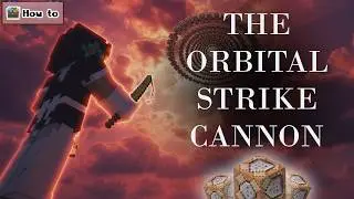 How to make an ORBITAL STRIKE CANNON! (Minecraft Bedrock)