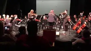 Moncton Youth Orchestra String Ensemble: Double Concerto for Two Violins in A Minor - Allegro