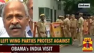 Left Wing Parties Stages Protest Against 