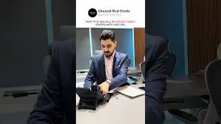 First Day as a Real Estate Agent you are Starting with cold calls | Ghazzali Real Estate