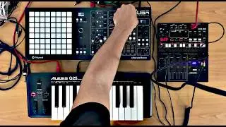 #044: Dreadbox Medusa, Alesis Q25 , Korg Volca Mix & Kick