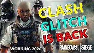 (TUTORIAL ENGLISH) CLASH GLITCH IS BACK -RAINBOW SIX SIEGE-  WORKING STEEL WAVE