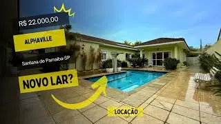 CASA PARA LOCAÇÃO NO RESIDENCIAL MELVILLE EM ALPHAVILLE - SP