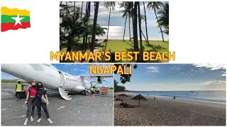 IS THIS THE BEST BEACH IN MYANMAR | NGAPALI BEACH? #ngapali #myanmartourism #visitmyanmar