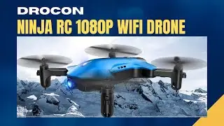 DROCON Ninja RC Drone 1080P WiFi Drone