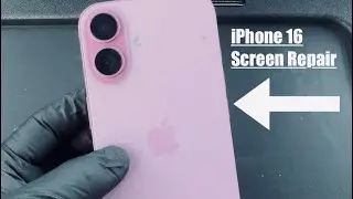Repairing a iPhone 16 Screen! (Mobile Phone Repair Technician) 