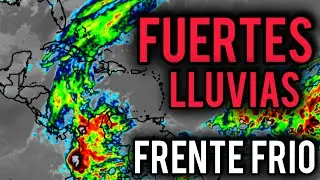 Dangerous rains in the Caribbean due to a cold front, and more rain is expected. Today's weather