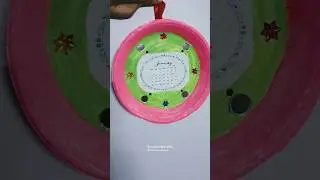 DIY Calendar on waste Material #diy #craft #reuseideas #wastematerialcraft #reuse #diyprojects