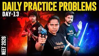 Daily Problem Practice Day 13 | NEET 2026 Prep | Physics Chemistry Biology | Vedantu NEET Tamil