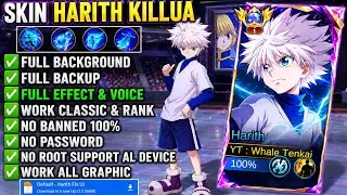 Script Skin Harith Hunter X Hunter Killua No Password | Full Effect Voice | Path Terbaru