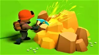 💎 Gold Rush: Mining Simulator ⛏️ GAMEPLAY (Android, iOS)
