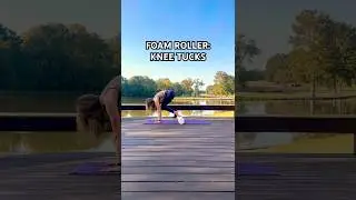 Foam Roller Knee Tucks | Pilates Core Exercise for Strength and Stability