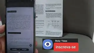 Bixby vision tradu&ccedil;&atilde;o de idiomas com a camera do smartphone
